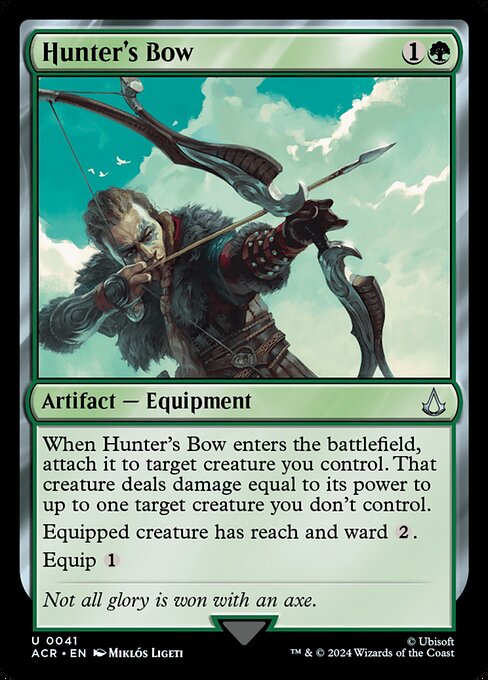 Hunter's Bow - Assassin's Creed Magic card