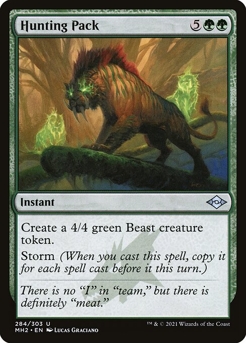 Hunting Pack - Modern Horizons 2 Magic card