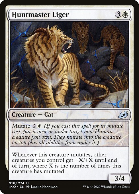 Huntmaster Liger - Ikoria: Lair of Behemoths Magic card