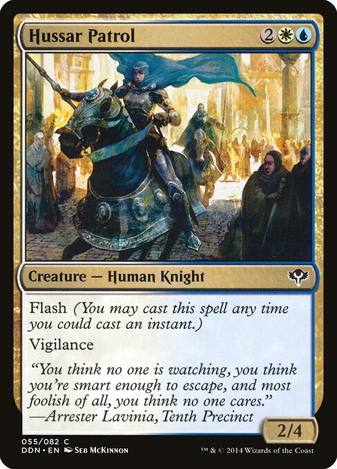 Hussar Patrol - Duel Decks: Speed vs. Cunning Magic card
