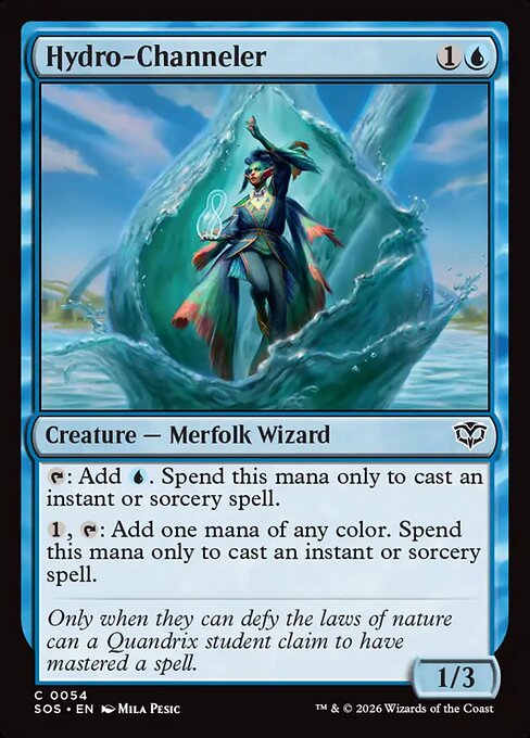 Hydro-Channeler - Secrets of Strixhaven Magic card