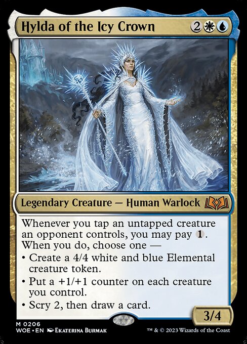 Hylda of the Icy Crown - Wilds of Eldraine Magic card