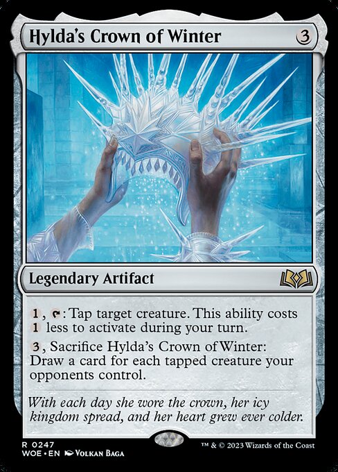 Hylda's Crown of Winter - Wilds of Eldraine Magic card