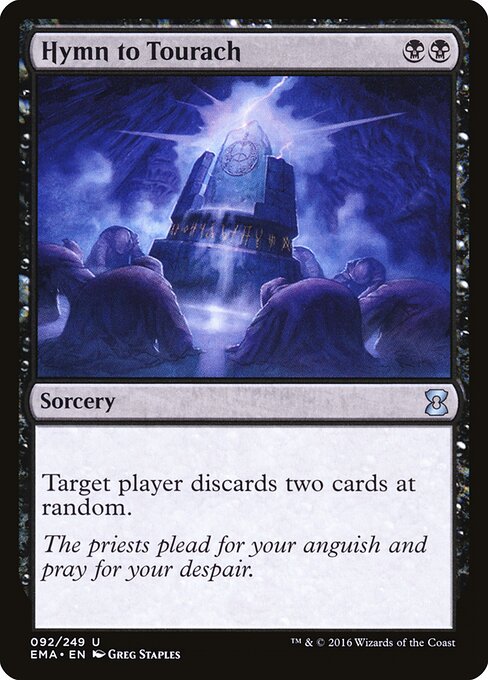 Hymn to Tourach - Eternal Masters Magic card