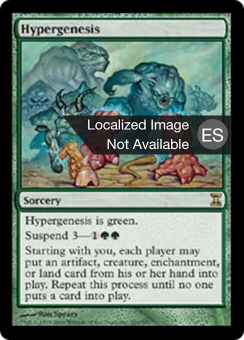 Hypergenese (Hypergenesis) - Time Spiral Remastered (#210) - Illustrated by Ron Spears - Magic: The Gathering Card