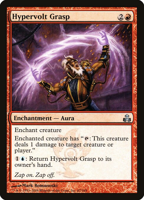 Hypervolt Grasp - Guildpact Magic card