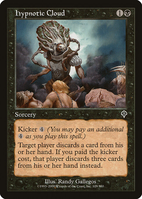 Hypnotische Wolke (Hypnotic Cloud) - Invasion (#109) - Illustrated by Randy Gallegos - Magic: The Gathering Card