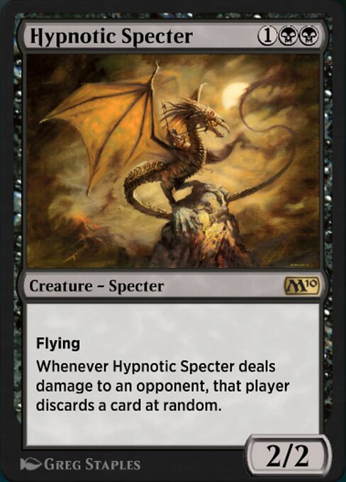 Hypnotic Specter - Historic Anthology 1 (#7) - Illustrated by Greg Staples - Magic: The Gathering Card