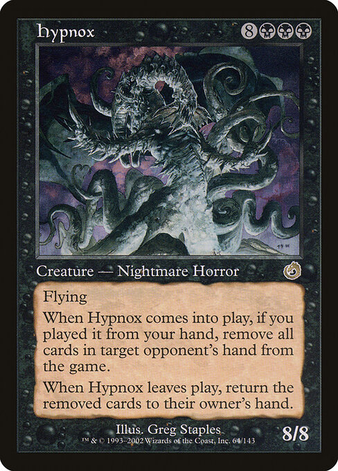 Hypnox - Torment (#64) - Illustrated by Greg Staples - Magic: The Gathering Card