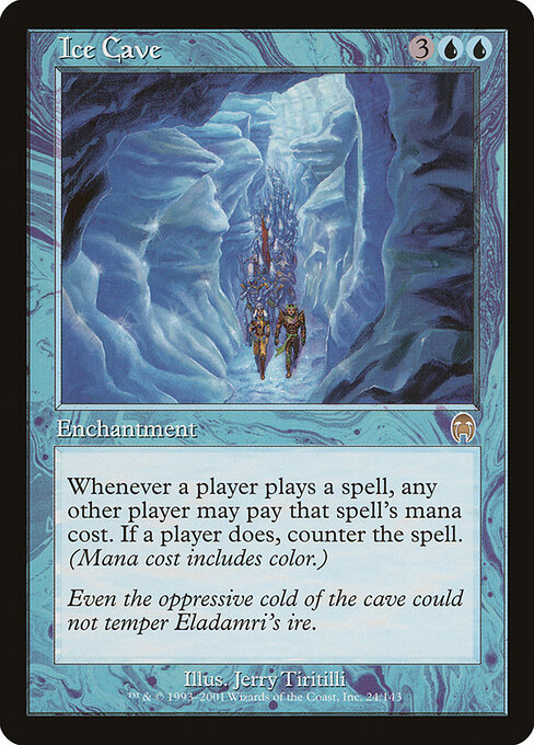 Ice Cave - Apocalypse Magic card