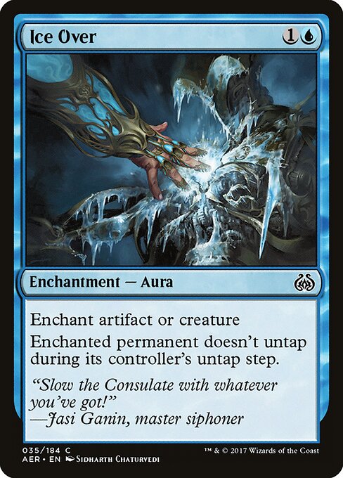 Ice Over - Aether Revolt Magic card