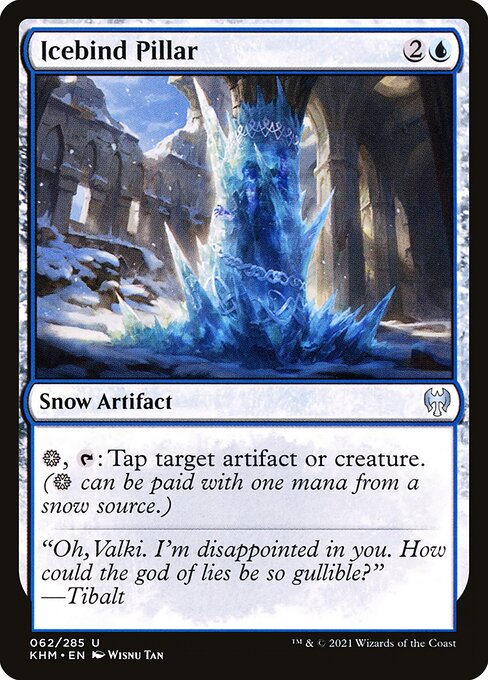 Icebind Pillar - Kaldheim Magic card