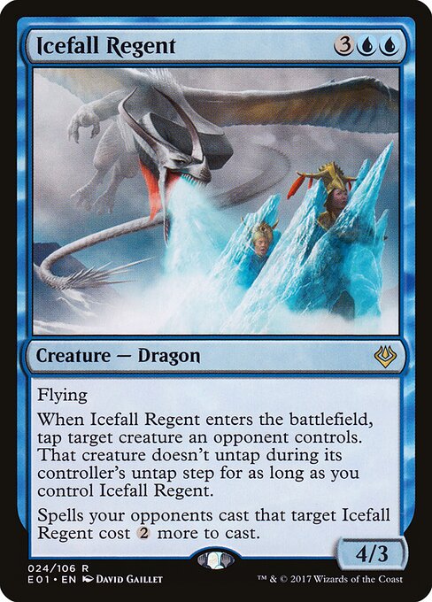 Icefall Regent - Archenemy: Nicol Bolas Magic card