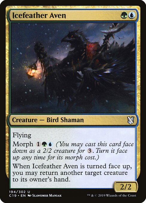 Icefeather Aven - Commander 2019 Magic card
