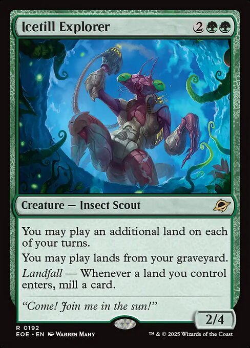 Icetill Explorer - Edge of Eternities Magic card