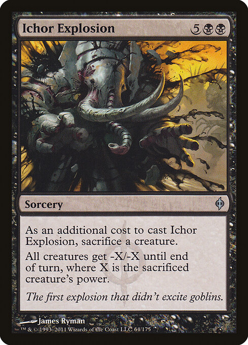 Ichor Explosion - New Phyrexia Magic card