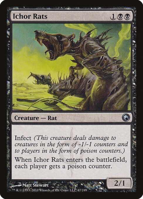 Ichor Rats - Scars of Mirrodin Magic card