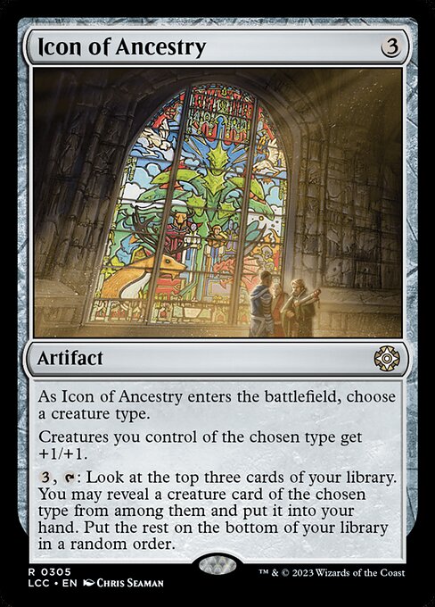 Icon of Ancestry - The Lost Caverns of Ixalan Commander Magic card