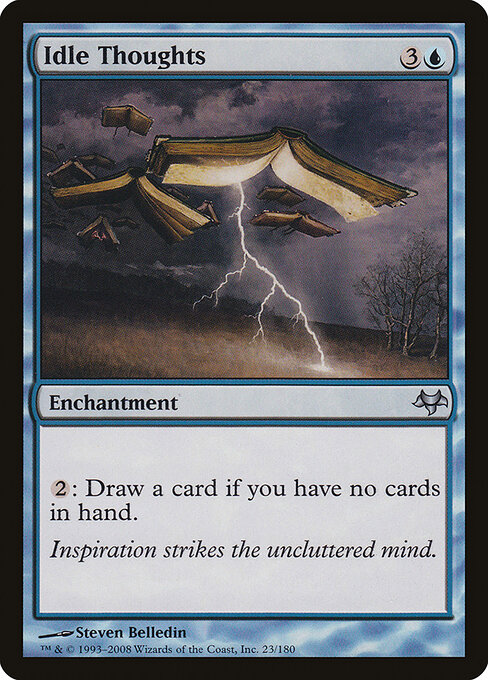 Idle Thoughts - Eventide Magic card