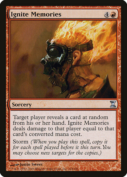 Ignite Memories - Time Spiral Magic card