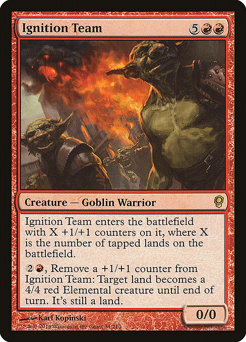 Ignition Team - Conspiracy Magic card