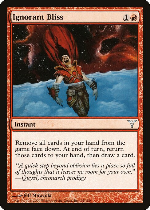 Ignorant Bliss - Dissension Magic card