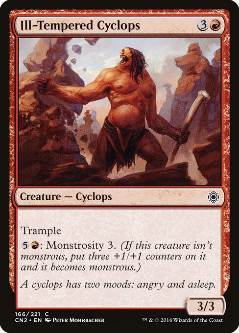 Ill-Tempered Cyclops - Conspiracy: Take the Crown Magic card