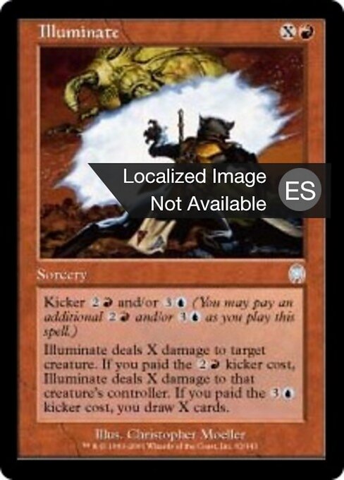 Illuminare (Illuminate) - Apocalypse (#63) - Illustrated by Christopher Moeller - Magic: The Gathering Card