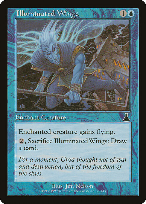 Illuminated Wings - Urza's Destiny Magic card