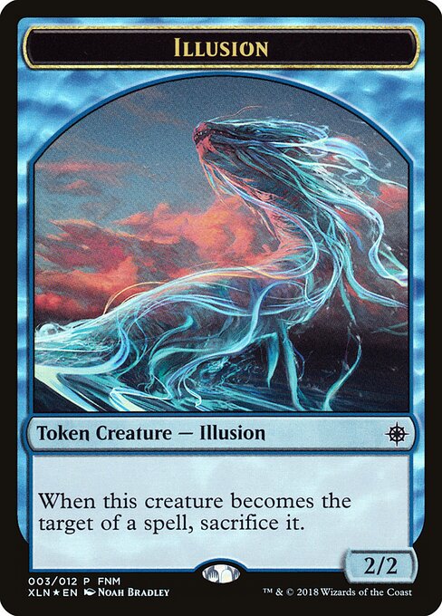 Illusion // Saproling art by Noah Bradley & Joseph Meehan