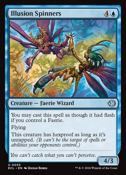 Illusion Spinners - Lorwyn Eclipsed Magic card