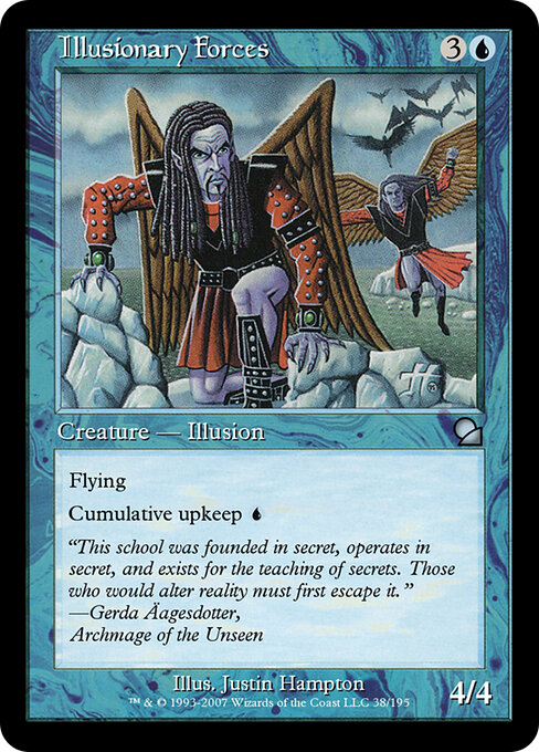 Illusionary Forces - Masters Edition Magic card
