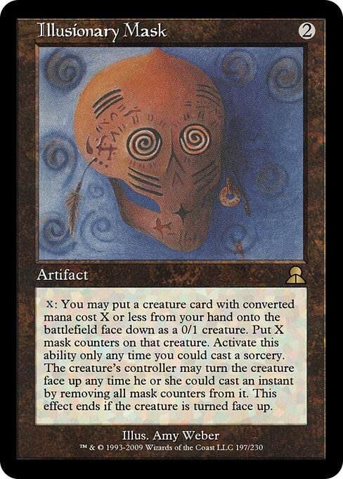 Illusionary Mask - Masters Edition III Magic card