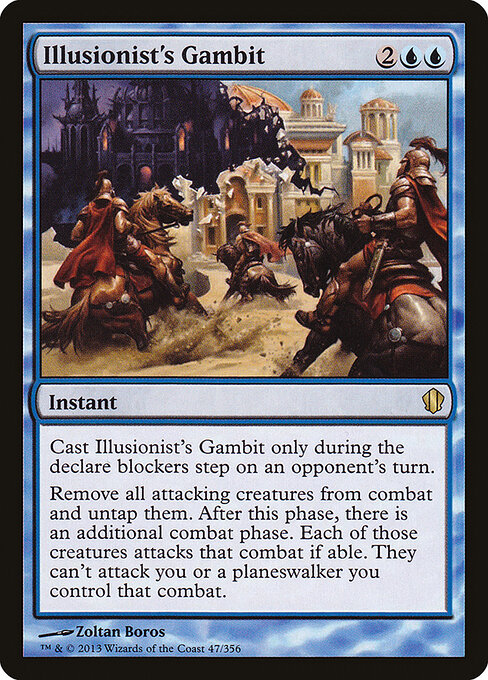 Illusionist's Gambit - Commander 2013 Magic card