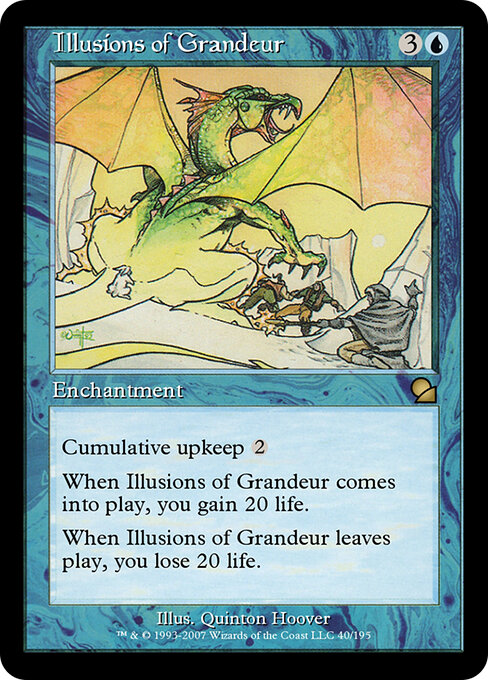 Illusions of Grandeur - Masters Edition Magic card