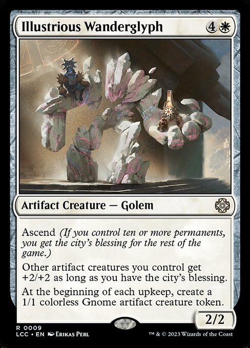 Illustrious Wanderglyph - The Lost Caverns of Ixalan Commander Magic card