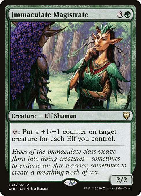 Immaculate Magistrate - Commander Legends Magic card