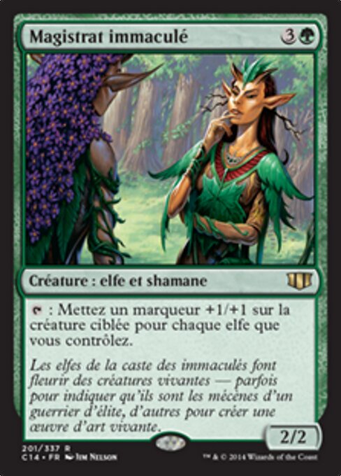 Magistrado inmaculado (Immaculate Magistrate) - Salvat 2011 (#143) - Illustrated by Jim Nelson - Magic: The Gathering Card