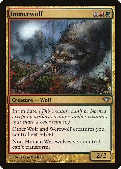 Immerwolf - Dark Ascension Magic card