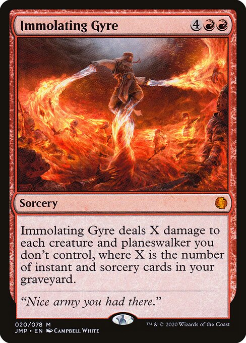 Immolating Gyre - Jumpstart Magic card