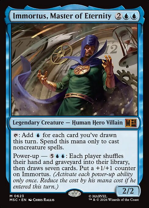Immortus, Master of Eternity - Marvel Super Heroes Commander Magic card