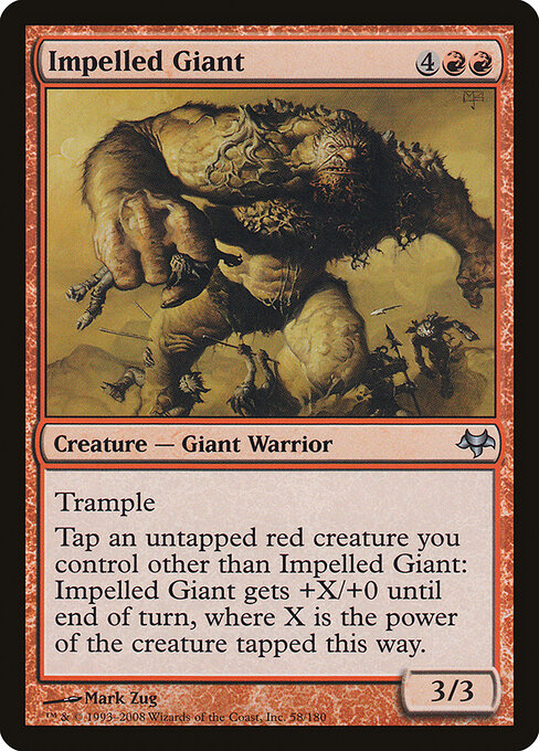 Impelled Giant - Eventide Magic card