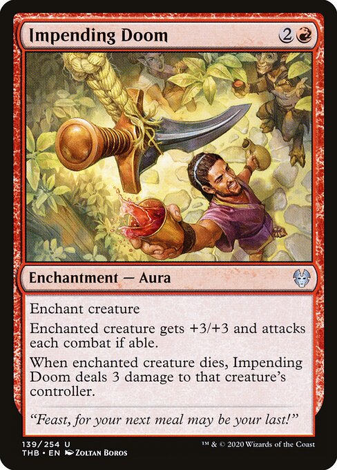 Impending Doom - Theros Beyond Death Magic card