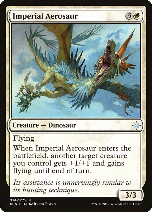Imperial Aerosaur - Ixalan Magic card