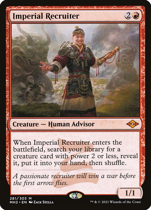 Imperial Recruiter - Modern Horizons 2 Magic card