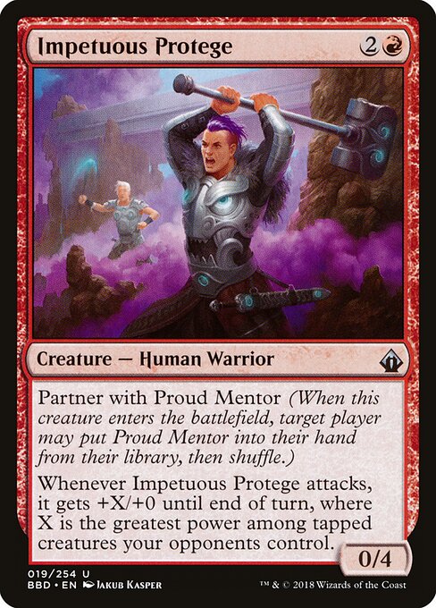 Impetuous Protege - Battlebond Magic card