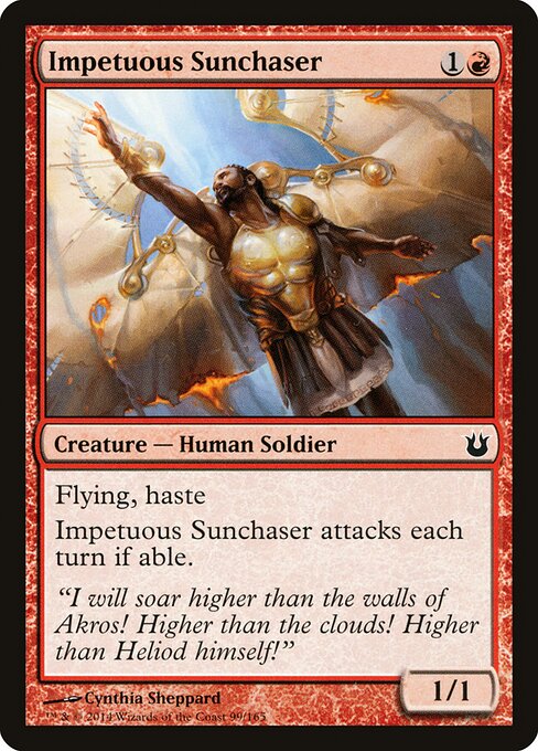 Impetuous Sunchaser - Born of the Gods Magic card
