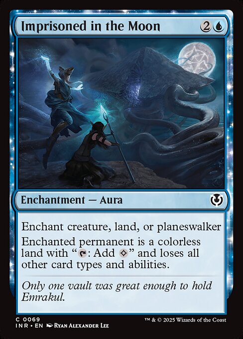 Imprisoned in the Moon - Innistrad Remastered Magic card
