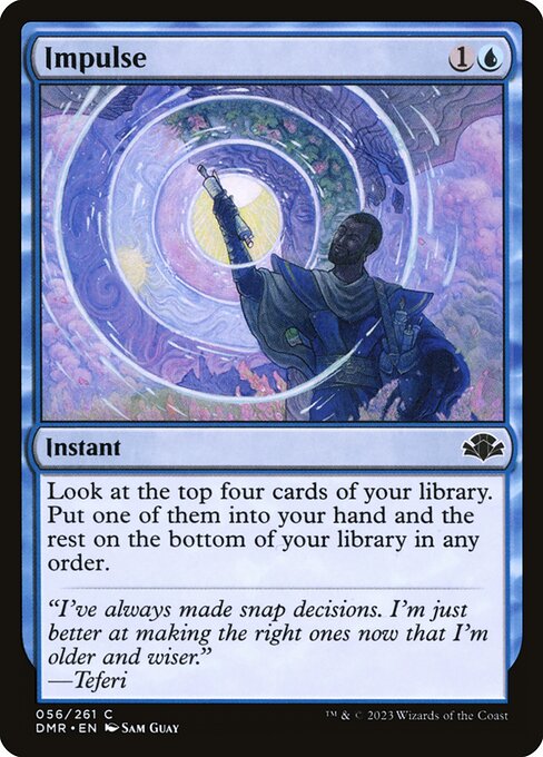 Impulse - Dominaria Remastered Magic card