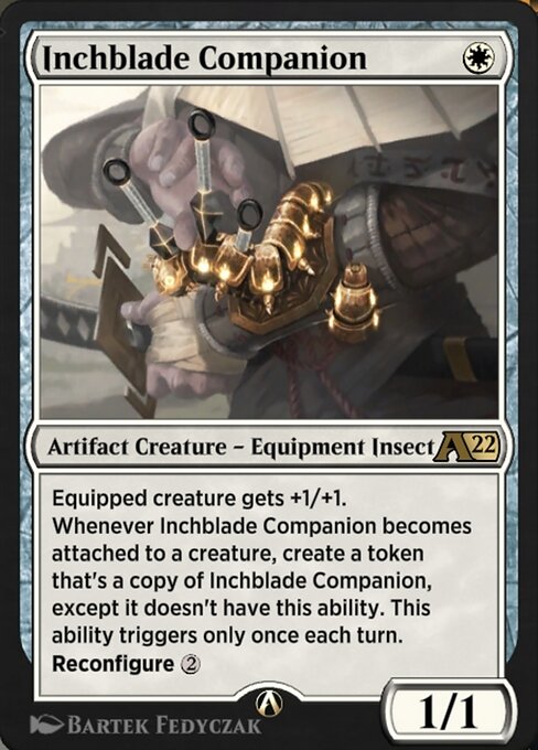 Inchblade Companion - Alchemy: Kamigawa Magic card